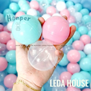 Set 100 bóng nhựa Honper cao cấp an toàn cho bé dùng kèm với Quây bóng gấp gọn Honper Holla