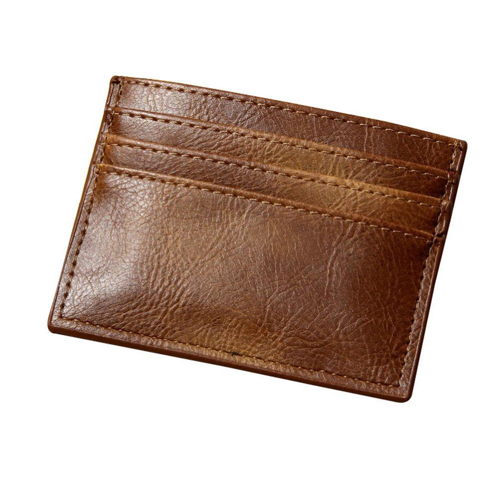 Ví Da PU Đựng Tiền Thẻ Tiện Dụng Hợp Thời Trang