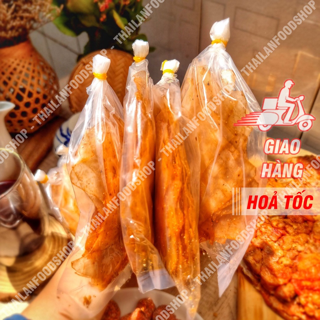 COMBO 10 Bịch Bánh Tráng Muối Tỏi XiKe Siêu Ngon