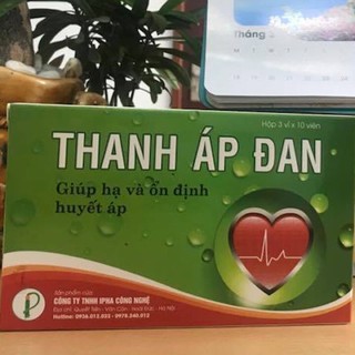 Thanh áp đan - hỗ trợ ổn định huyết áp, mỡ máu