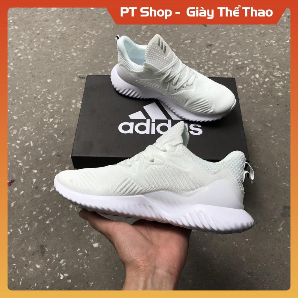 Giầy Alphabounce xịn sò Full phụ kiện, GiàySneaker Alphabounce Full trắng , Hót trend