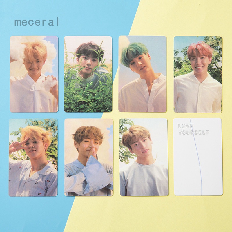 Bộ sưu tập thẻ ảnh lomo Jimin V Jungkook RM Jin Suga JHope nhóm BTS độc đáo