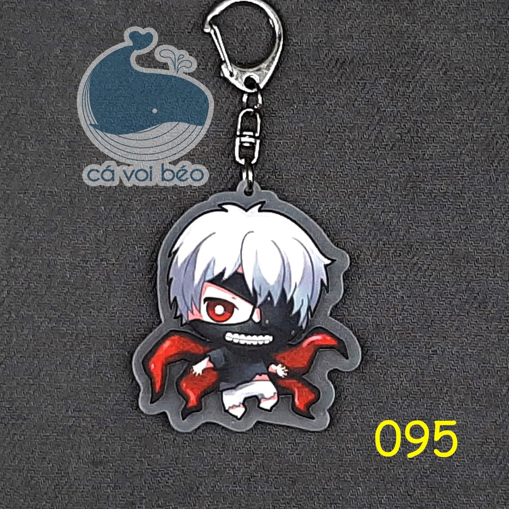 [SALE GIÁ XƯỞNG] Móc khóa Tokyo Ghoul Kaneki Ken Haise Sasaki  Suzuya Touka hàng loại 1 móc khóa anime