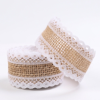 Cuộn Vải Ren 2m Đa Năng Dùng Để Trang Trí Thủ Công