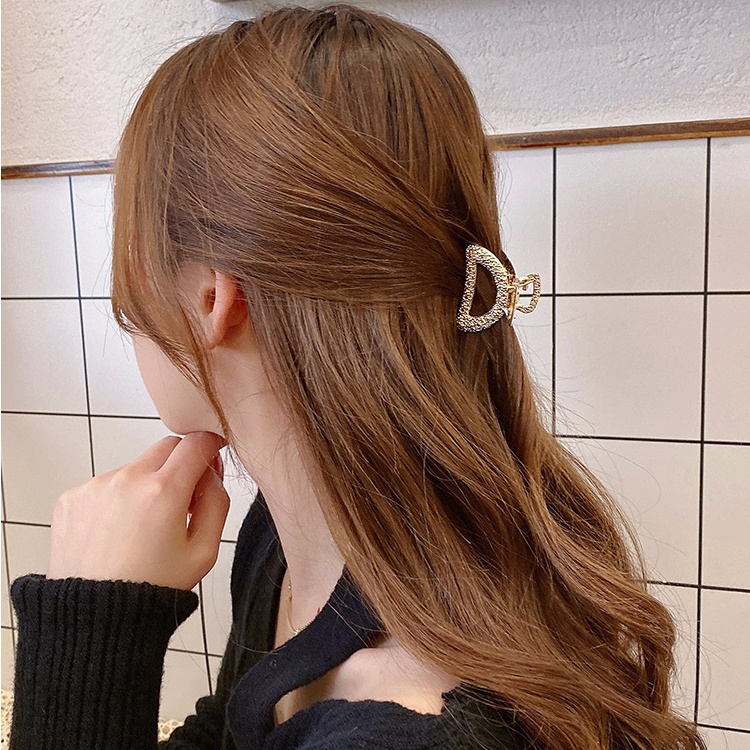 Kẹp Tóc Hình Nơ / Vuông / Trái Tim Đơn Giản Dễ Thương Phong Cách Hàn Quốc