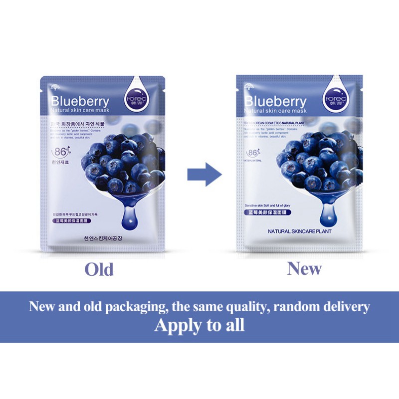 [Hàng mới về] Mặt nạ dưỡng da tinh chất trái cây tự nhiên chất lượng cao cho làn da trắng đẹp tự nhiên