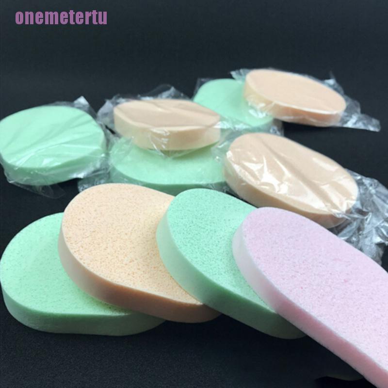 1 Miếng Bọt Biển Rửa Mặt Mềm Mại Màu Kẹo