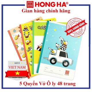 [ Lốc 5 Quyển ] Vở 4 Ô ly ⭐️ 48 trang ⭐️ School Oringa Galaxy 0560 Vpp Hồng Hà