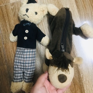 Set hộp bút vải cho bé