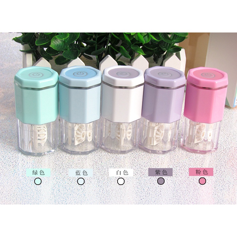 Máy Rung Làm Sạch Kính Áp Tròng Tự Động Sạc USB Nhanh Mang Đi Du Lịch Tiện Lợi