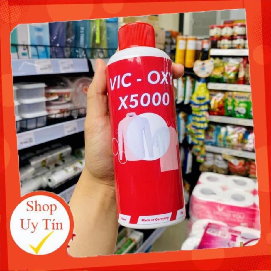 Tẩy Trắng X5000 - Vic oxy,Tẩy trắng quần áo