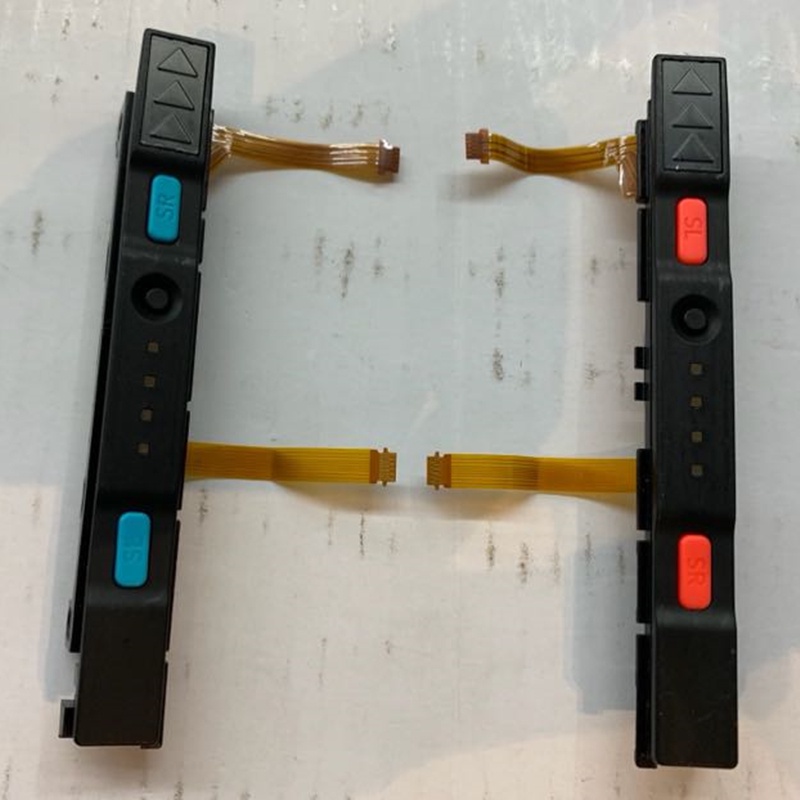 Bộ phụ kiện thanh trượt trái phải bằng nhựa cho máy chơi game NS Switch Joycon
