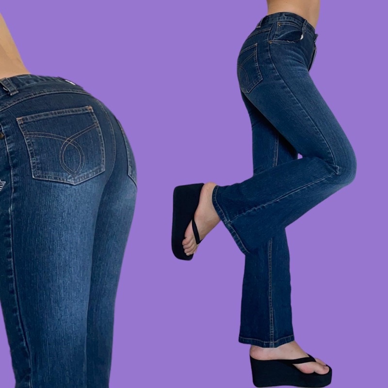 Quần jeans y2k 2hand