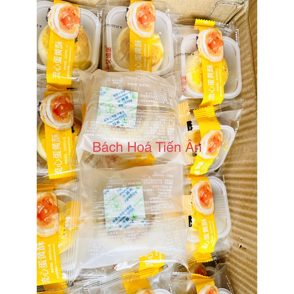 2 cái bánh pía Trứng muối tan chảy Đài Loan 105g
