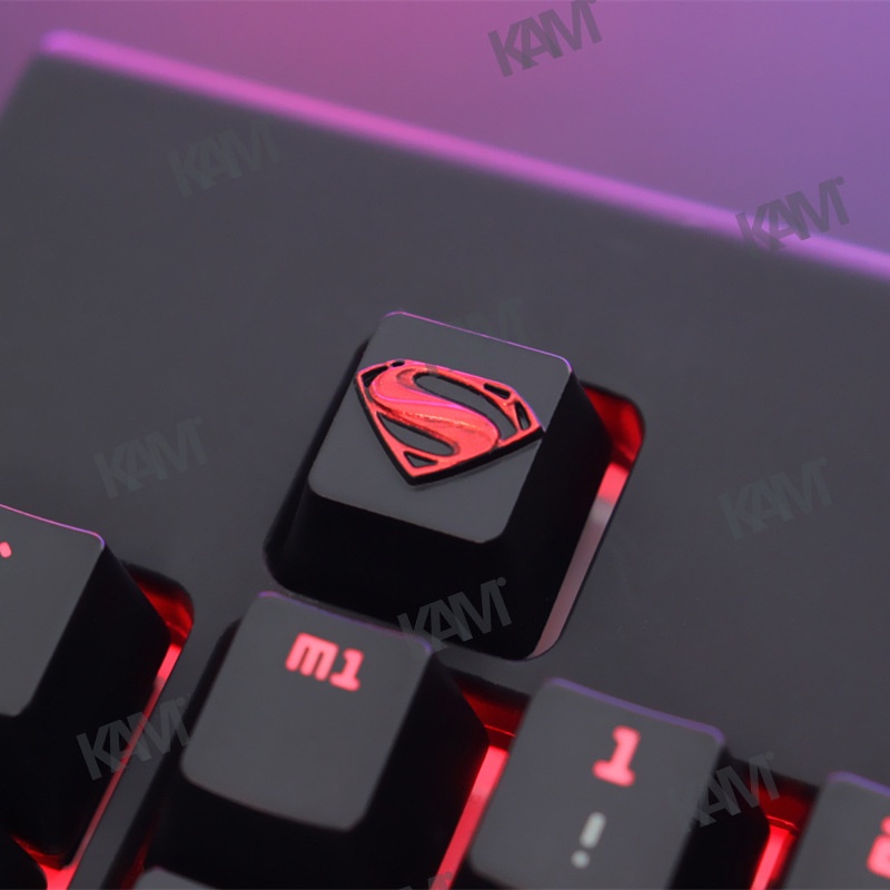 Kam 3D có đèn nền nổi Nhôm Keycaps Attacks Attack on Titan Game of Thrones Marvel Theme Cartoon Anime Game Theme R4 Height Bàn phím cơ Keycaps cho ESC kaih Cherry Mx Gk61 RK87