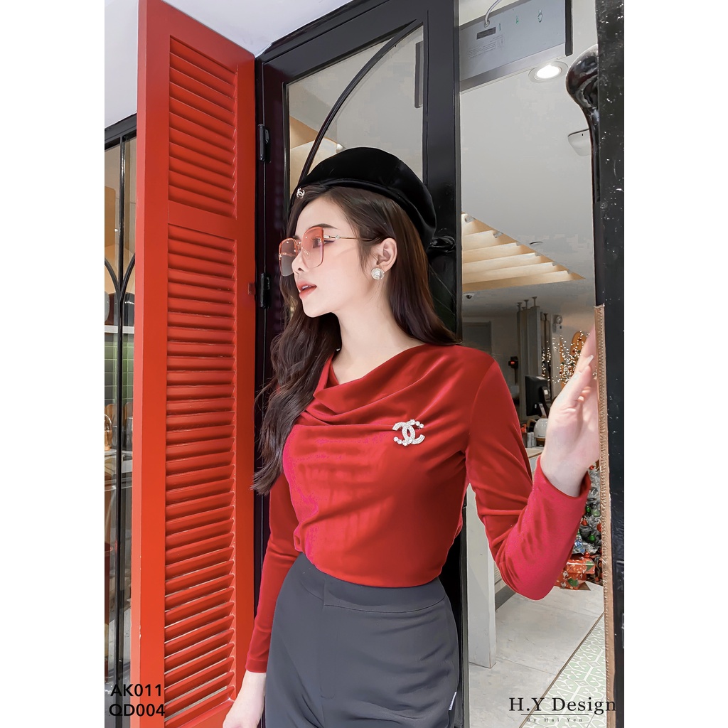 Áo nhung kèm tag- AK011