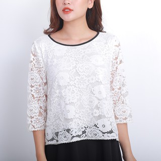 Váy bầu hoa ren thời trang