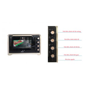 VH-129N2D - Lò nướng Sanaky LN.VH129N2D  - HÀNG CHÍNH HÃNG