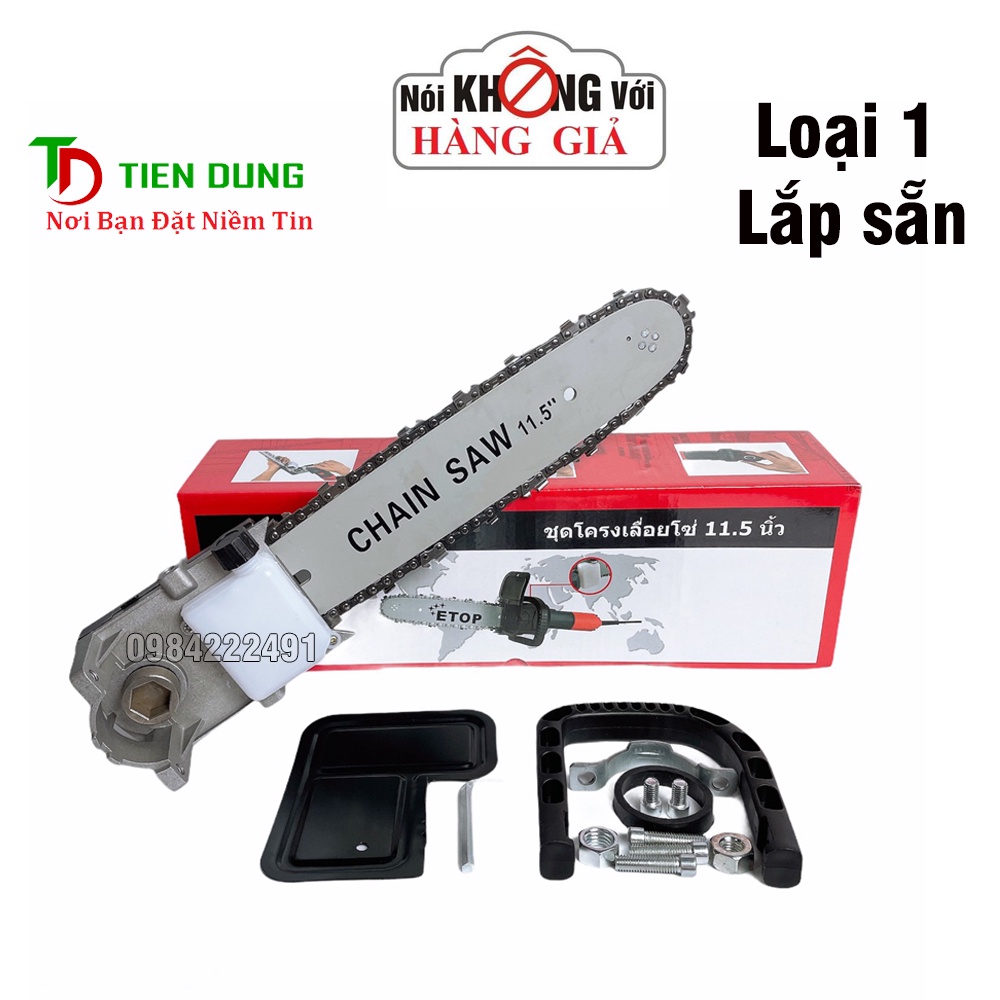 Bộ Lam Xích Gắn Máy Cắt Cầm Tay Loại 1 Tăng Xích Tự Động
