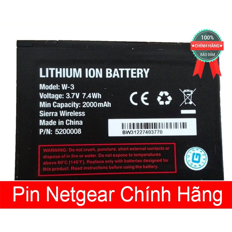 (Rẻ Vô Địch) Pin Bộ Phát Wifi Di Động 4G Netgear 760S, 762S, 763S, MR1100, 782S, 790S, 791L Hàng Bóc Máy Mới
