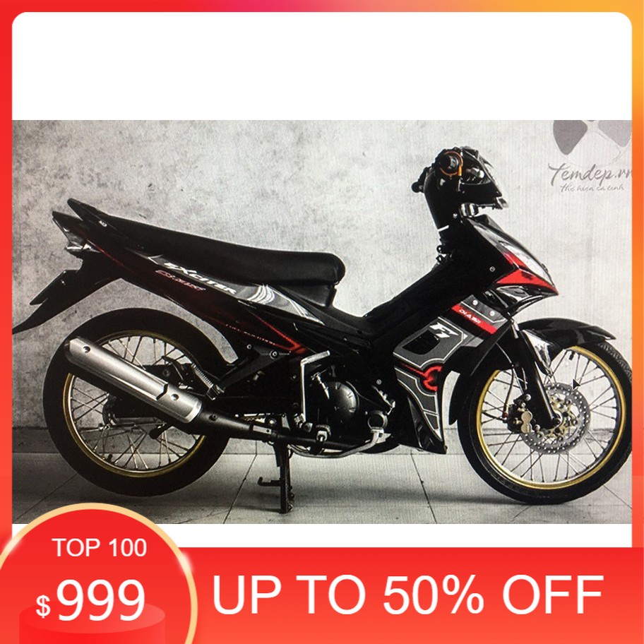 tem exciter 2010 xám đỏ
