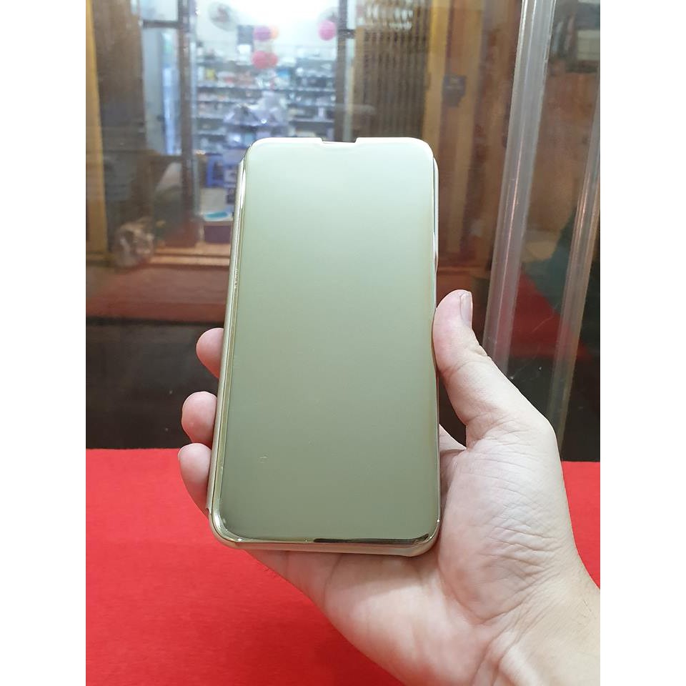 Bao da Clear view Standing Oppo F9