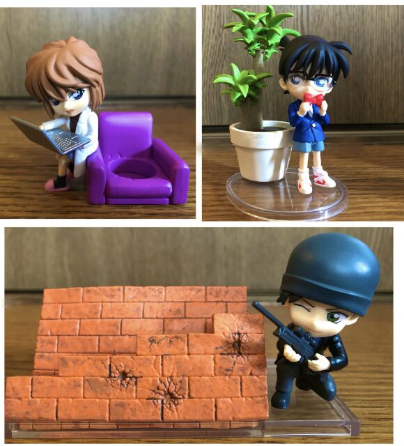 Mô hình Conan, Kid, Haibara, Hattori, Akai, Amuro