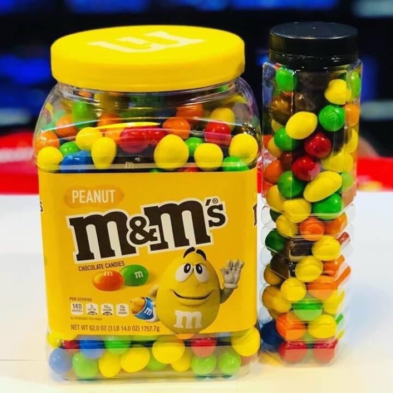 [HSD 06/2022] Hộp M&amp;M Peanut Chocolate và M&amp;M’s Milk Chocolate Candies 175