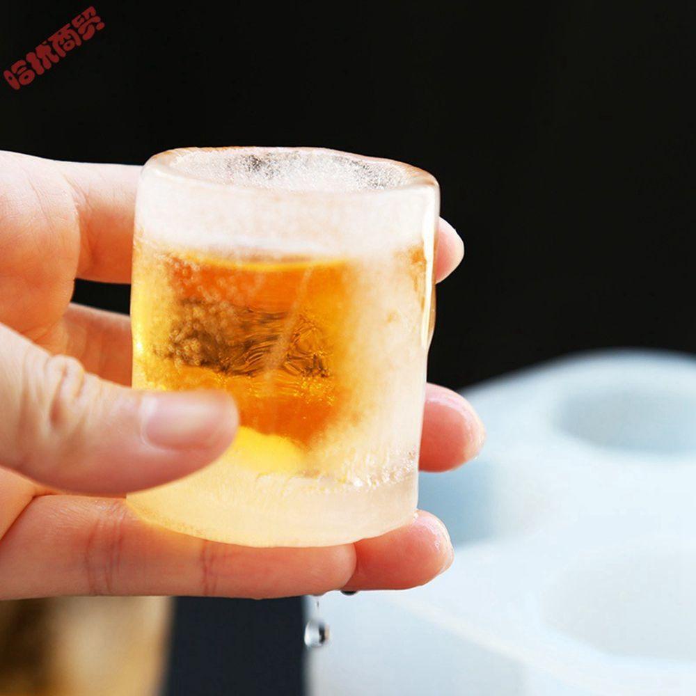 Khuôn Làm Đá Viên / Đất Sét 4 Lỗ Tiện Dụng