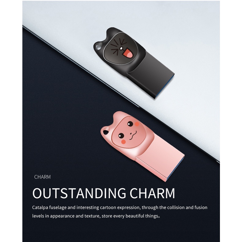 Usb 2.0 2.0 Dung Lượng 4GB 8GB 16GB 32GB 64GB Tốc Độ Cao Kiểu Dáng Hoạt Hình Dễ Thương
