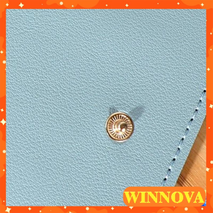 Ví nữ ngắn đẹp cầm tay mini nhỏ gọn bỏ túi nhiều ngăn dễ thương WINNOVA AV31