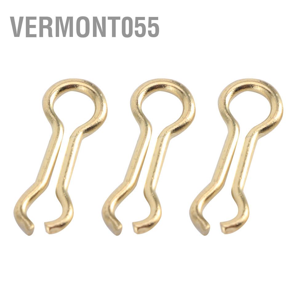 Vermont055 300PCS Carp Fishing Wire Eyes Sinker Steel Alloy Screw Leads Mould Loops Tackle Accessory