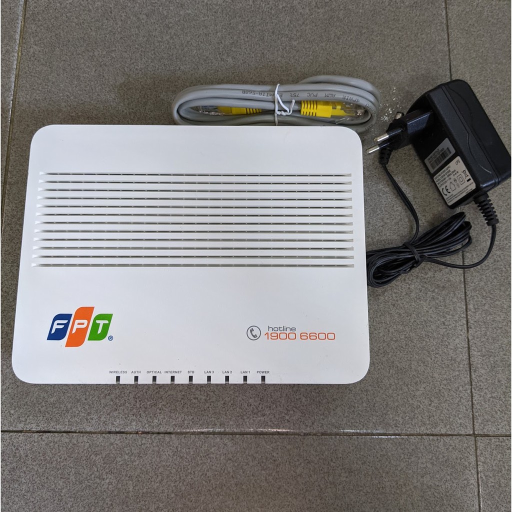 Modem wifi quang GPON FPT Internet Hub AC1000F AC WAVE 2 MU-MIMO ( qua sử dung )