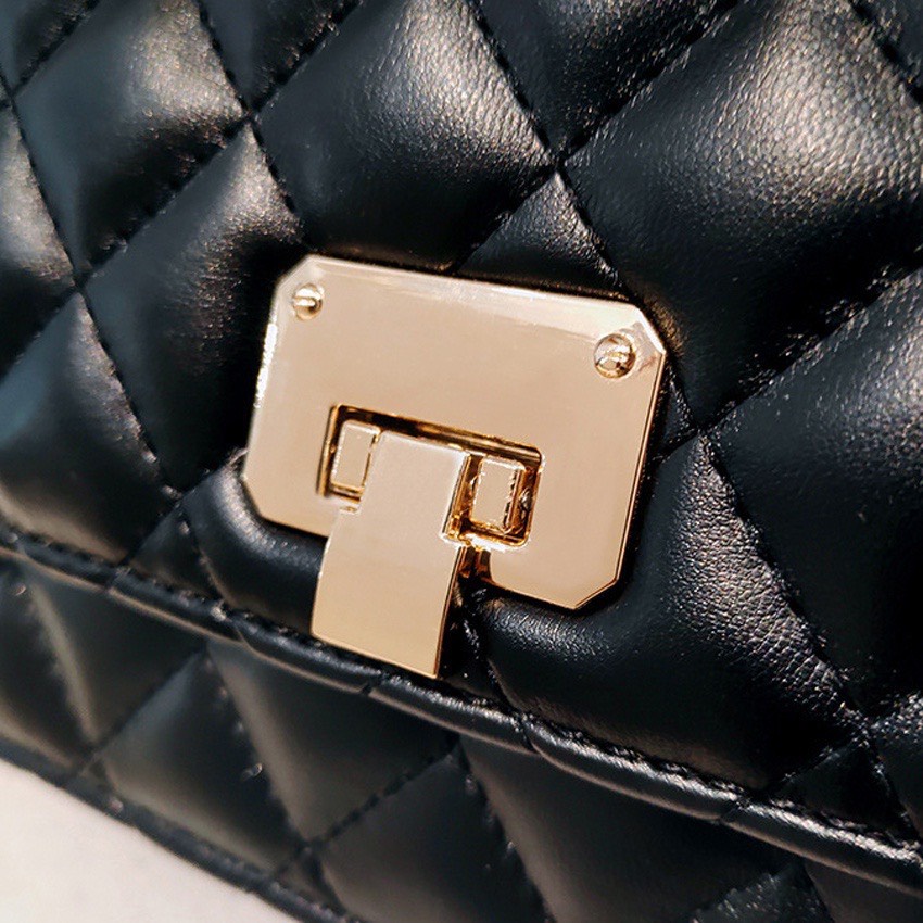 Túi xách nữ, túi đeo chéo đeo vai kẹp nách dây da luồn xích đẹp, đi chơi phong cách thời trang hàn quốc giá rẻ