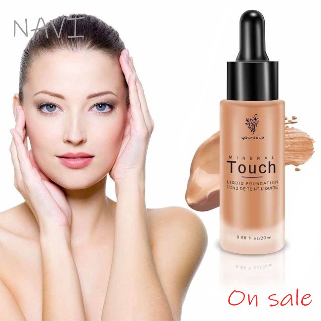 Navi Brightening Whitening Foundation Liquid Concealer Moisturizer Long-lasting Foundation Makeup Base Liquid Foundation