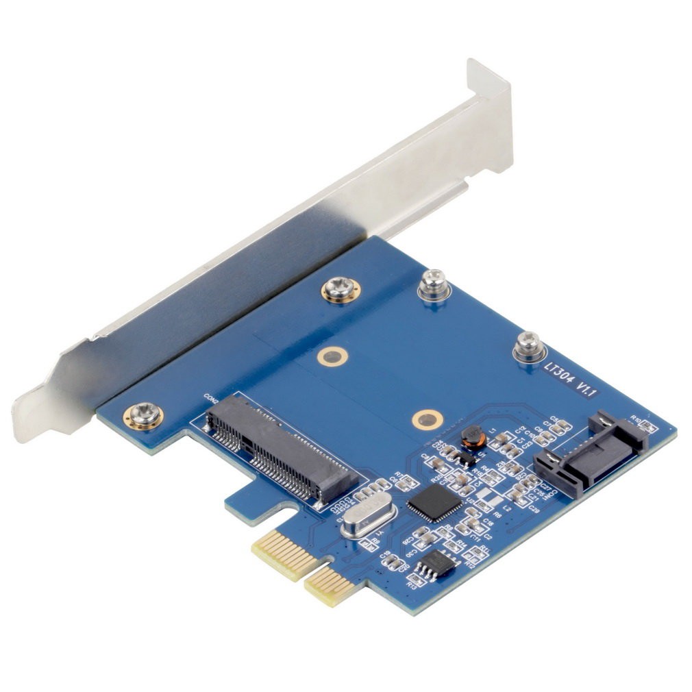 Card Chuyển Đổi Pci-E Pcie Sang Msata Ssd + Sata3.0 | BigBuy360 - bigbuy360.vn
