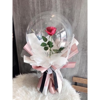 Bóng hoa luạ k vỡ tặng kèm túi đựng