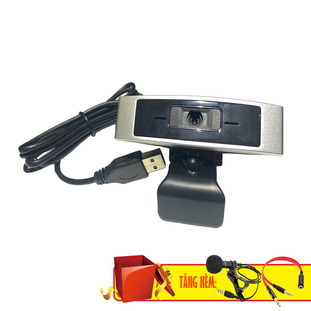 Webcam Học trực tuyến, Live Stream Học Online Dùng Cho Máy Tính, Laptop CM330G Tặng Kèm Quà Tặng