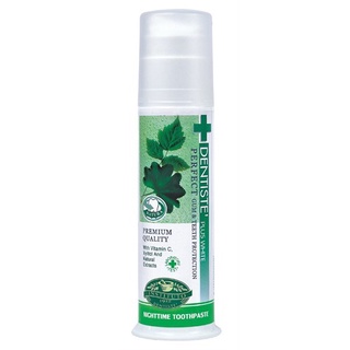 Kem đánh răng thảo dược trắng răng, cho răng ê buốt Dentiste Plus White Night time 100g dạng ống xuất xứ Thái Lan