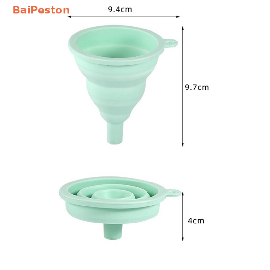1 Phễu Silicone Mini Có Thể Gấp Gọn Tiện Dụng