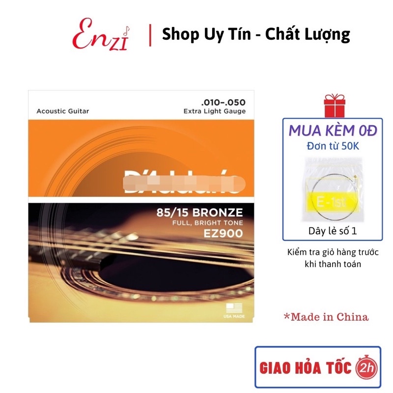 Dây đàn guitar acoustic D adario EXP26 EJ13 EZ910 EZ900 EZ920 dây đàn ghita dây sắt chất lượng Enzi