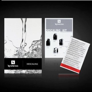 Dung dịch làm vệ sinh máy pha cà phê nespresso - descaling kit