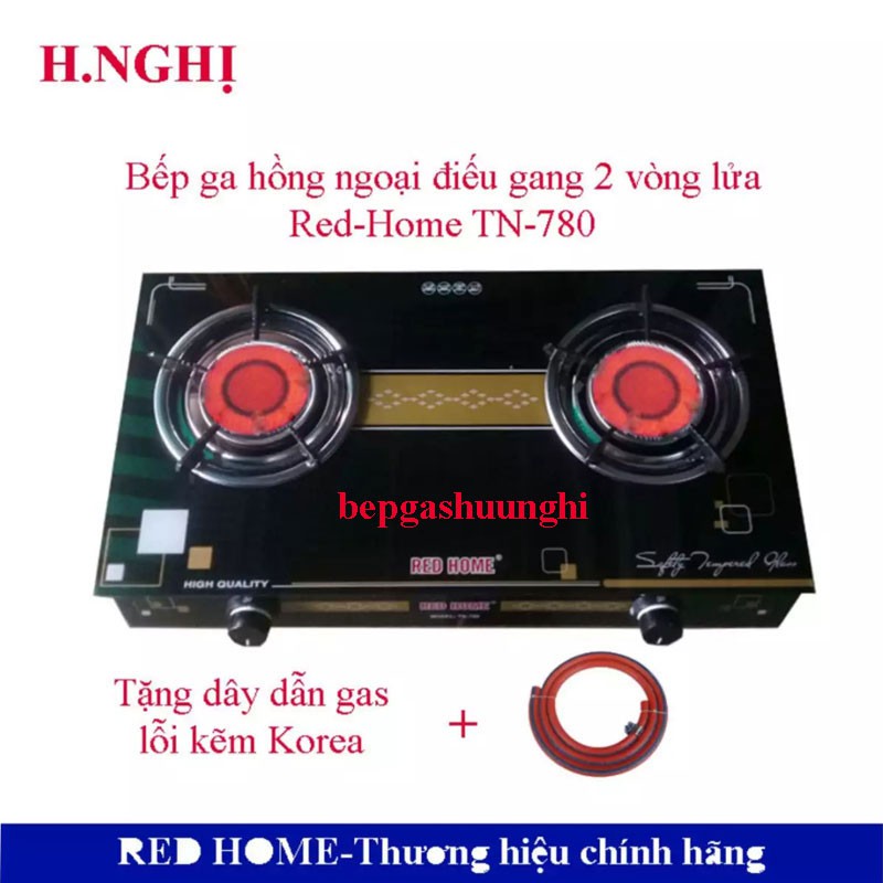 Bếp gas đôi hồng ngoại cao cấp Redhome TN-780(HNG125)