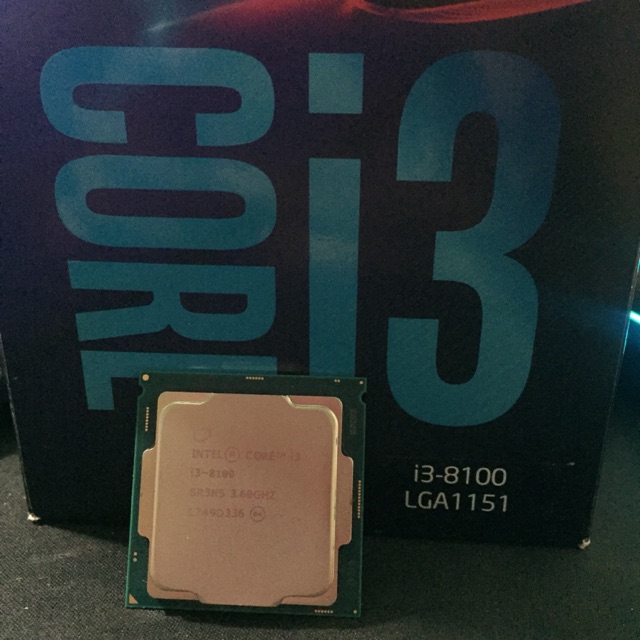 Cpu i3 8100 sk 1151