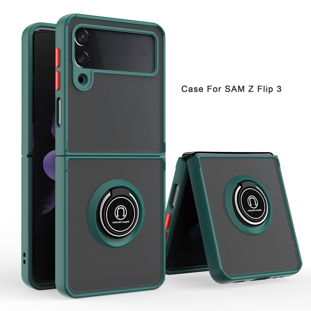 Ốp Lưng Chống Sốc Iring Samsung Galaxy Z Flip 4 / Z Flip 3 - Bum Store Galaxy Case