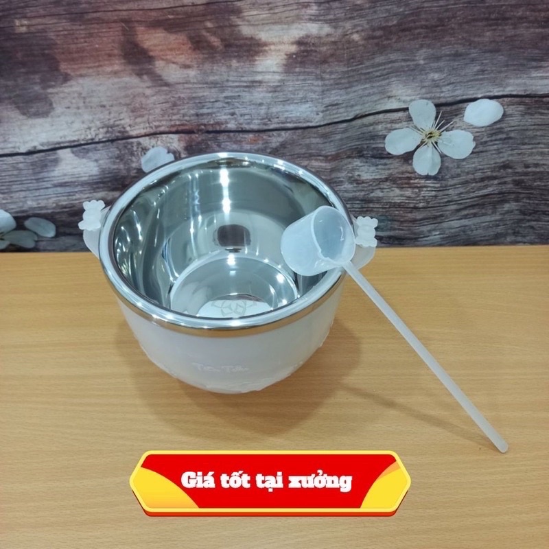 Bát Đựng Rượu - Ướp Lạnh inox và Dụng Cụ Ướp Lạnh Trái Cây Và Rượu inox Tặng Kèm Muỗng Múc