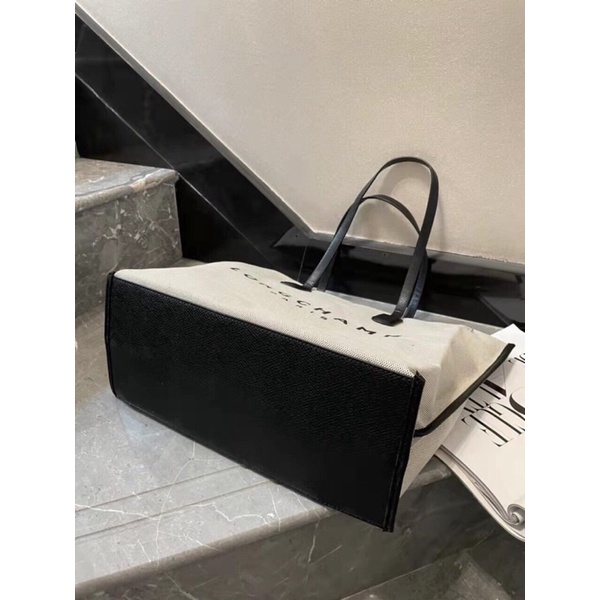 Túi tote công sở LO*NGCH*AMP ROSEAU Tote Bag ➖Phù hợp đi làm, đi học. Size 32 x 32 x 17 cm, vừa A4,… ngăn rộng rãi.