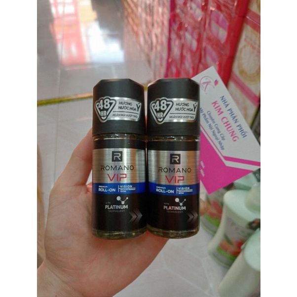 Lăn khử mùi ✅ Romano Vip Platium 50ml