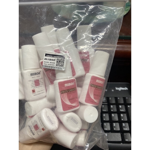 Keo Dán Móng Mxbon Xanh - Hồng -Hàng Chuẩn