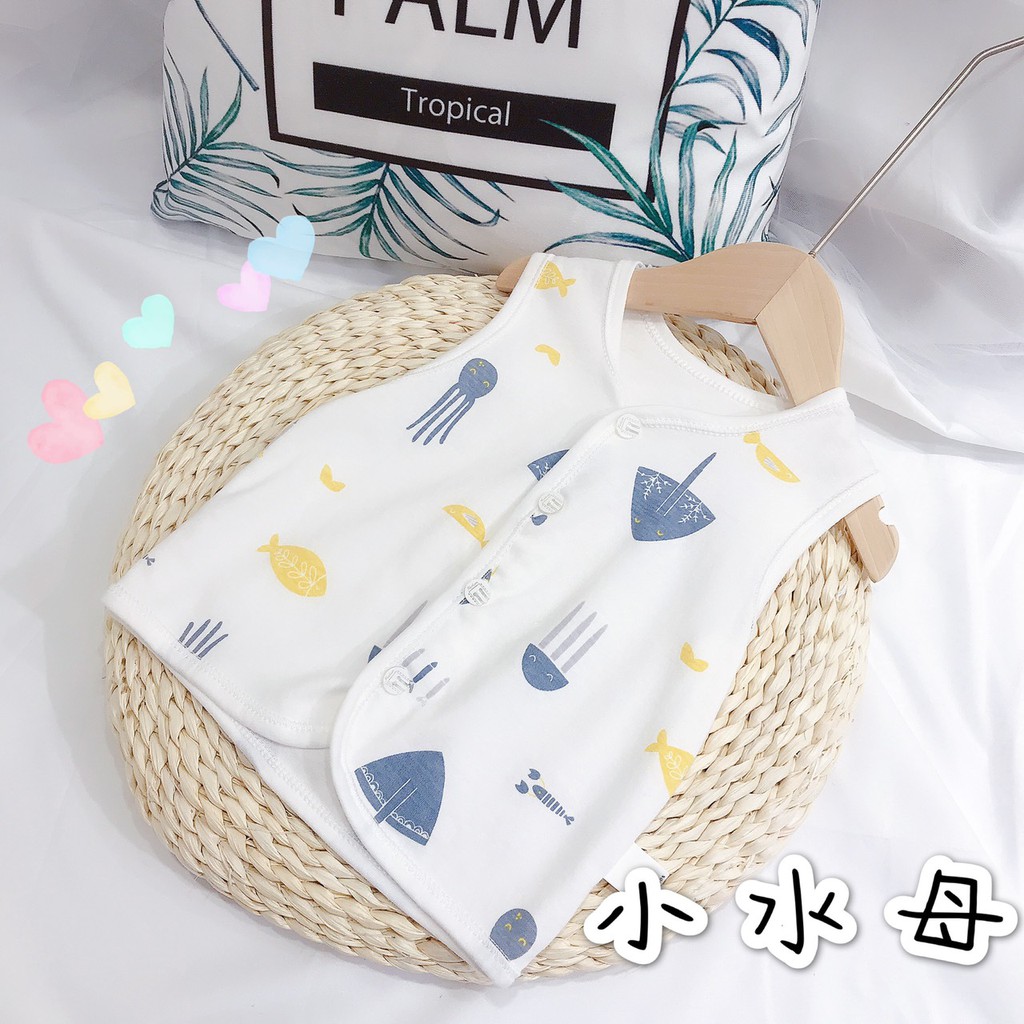 Áo Ghile Thun Cotton Mỏng Size 59-90(3M-4Y)